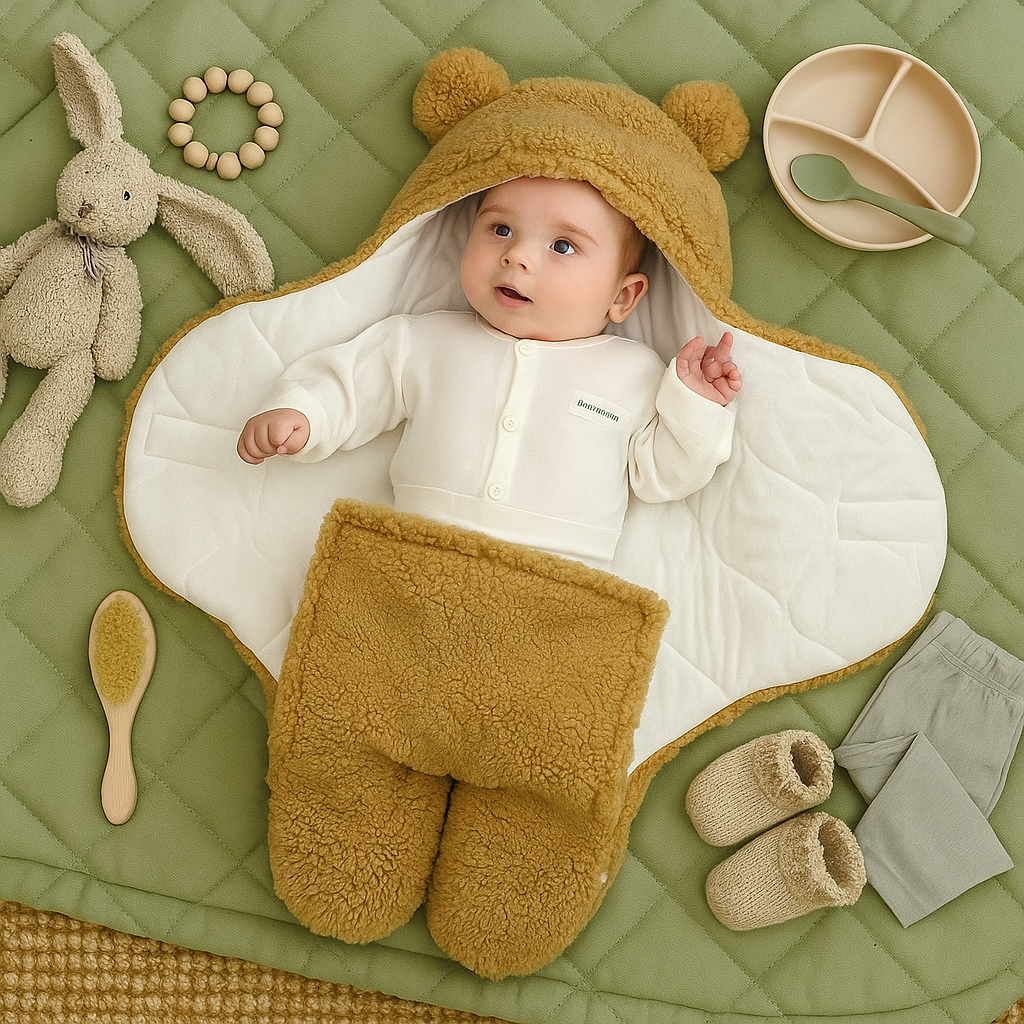 Baby Bear blanket and sleeping bag