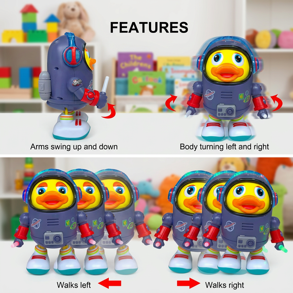 Dancing Astronaut Duck
