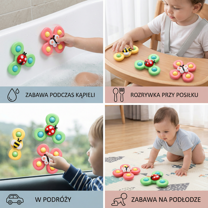 Zabawna karuzela dla dzieci – zestaw 3 sztuki